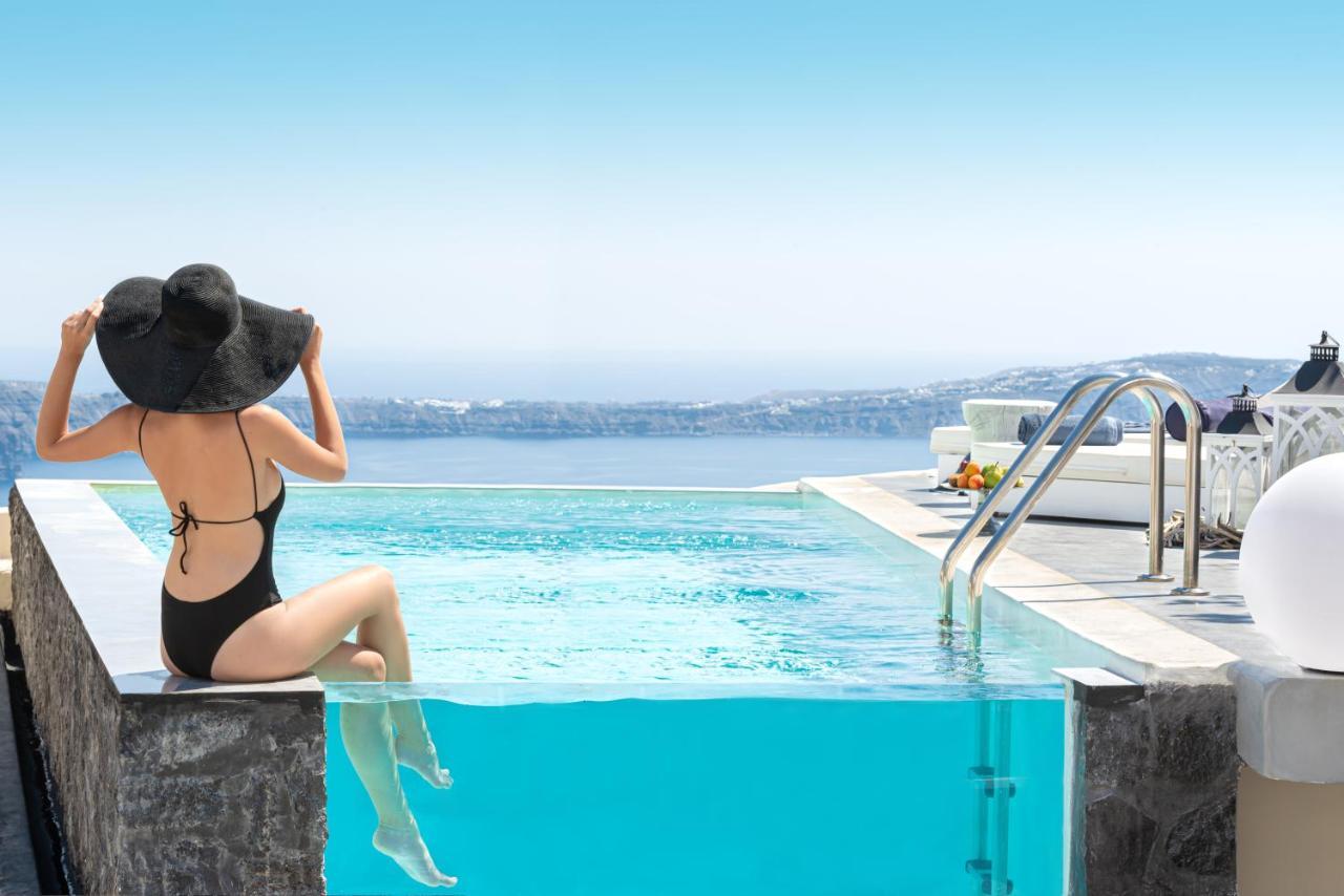 Mythical Blue Luxury Suites (Adults Only) Fira  Dış mekan fotoğraf