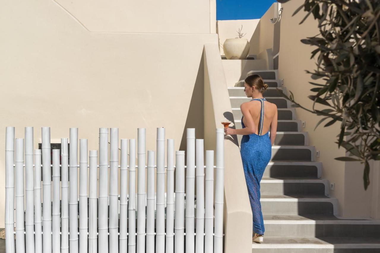 Mythical Blue Luxury Suites (Adults Only) Fira  Dış mekan fotoğraf