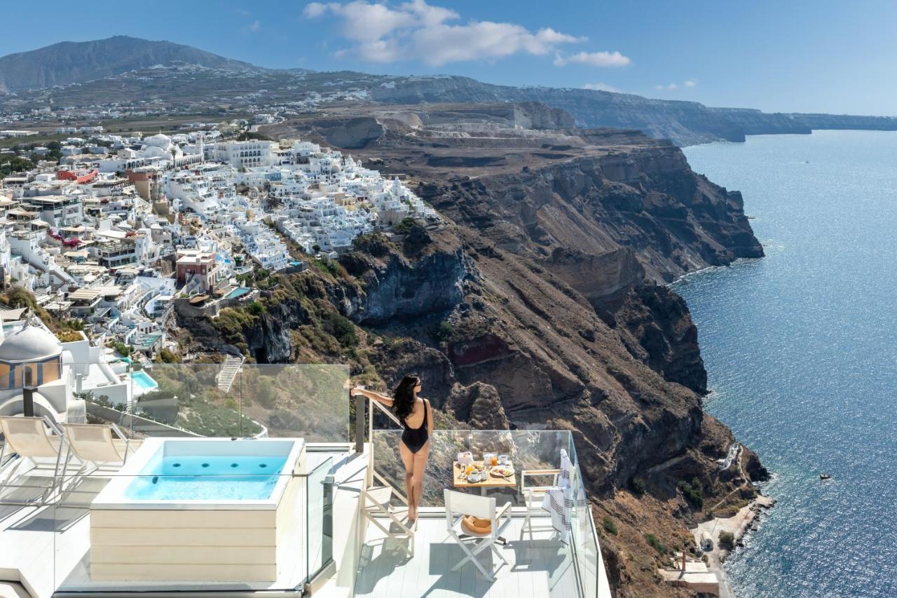 Mythical Blue Luxury Suites (Adults Only) Fira  Dış mekan fotoğraf