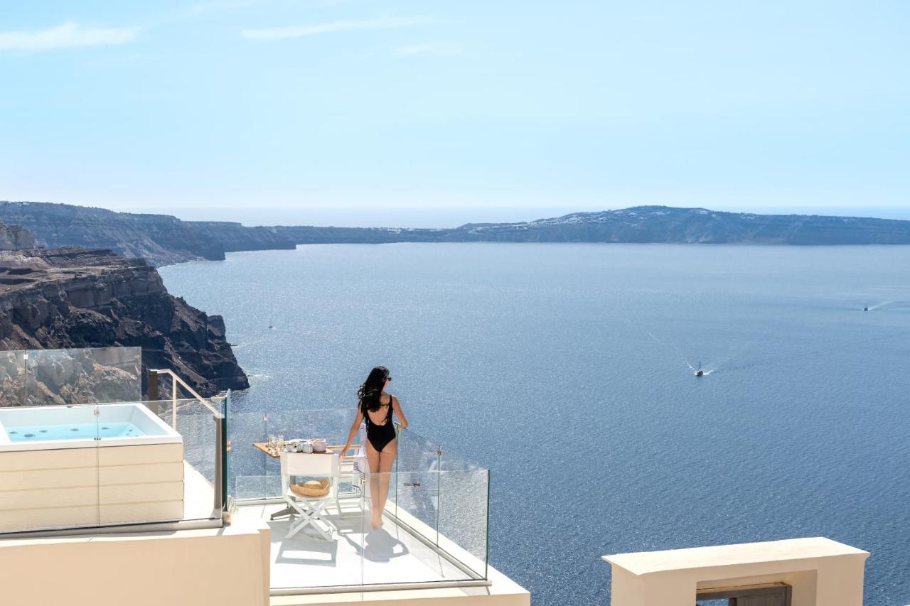 Mythical Blue Luxury Suites (Adults Only) Fira  Dış mekan fotoğraf