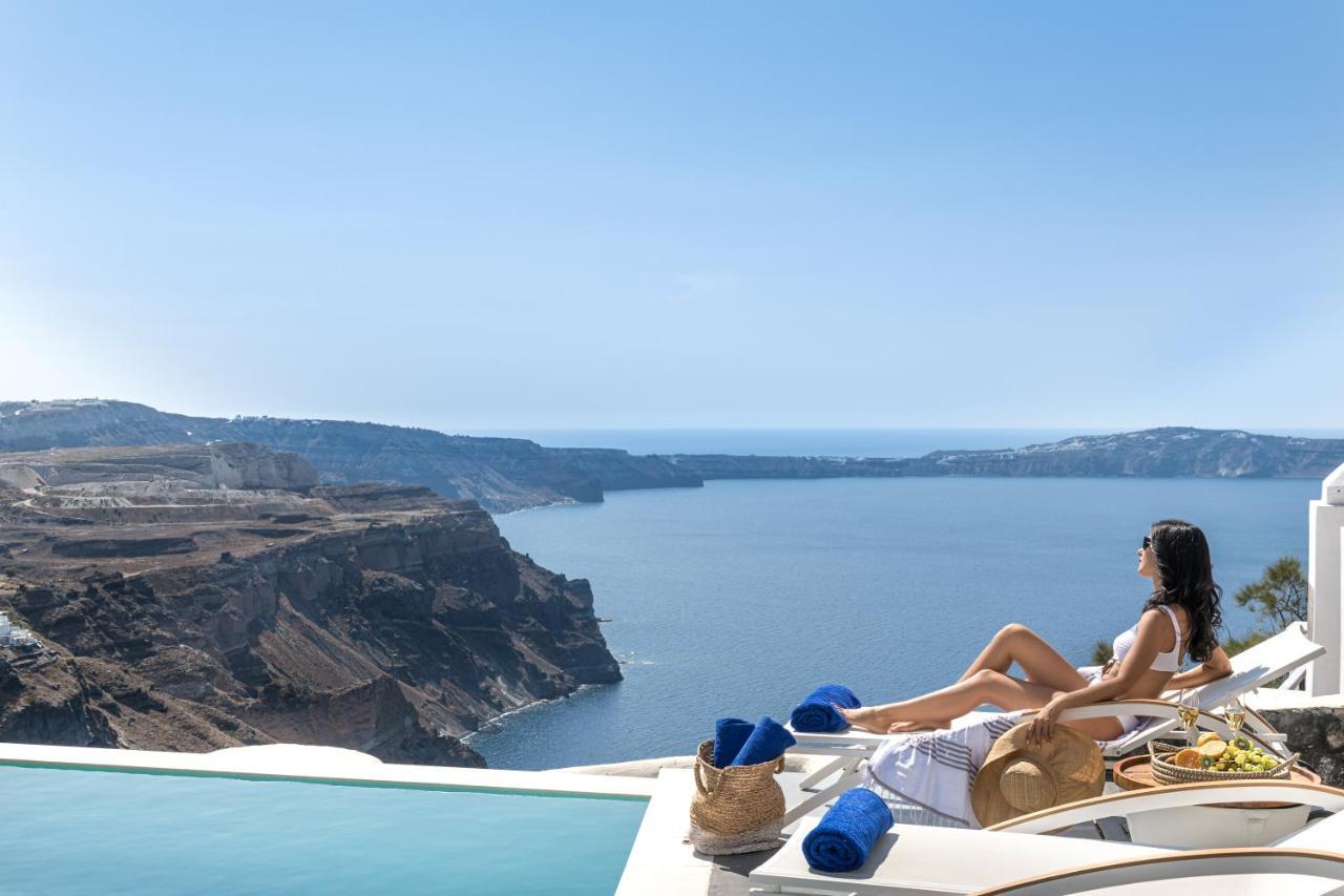 Mythical Blue Luxury Suites (Adults Only) Fira  Dış mekan fotoğraf