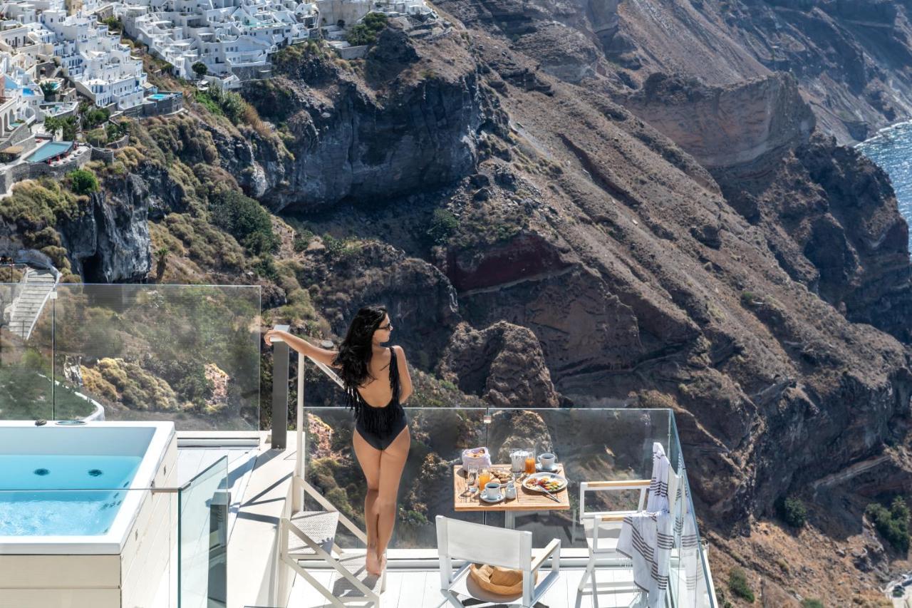 Mythical Blue Luxury Suites (Adults Only) Fira  Dış mekan fotoğraf